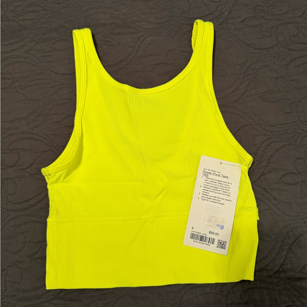 Lululemon Power Pivot tank - Picture 1 of 1